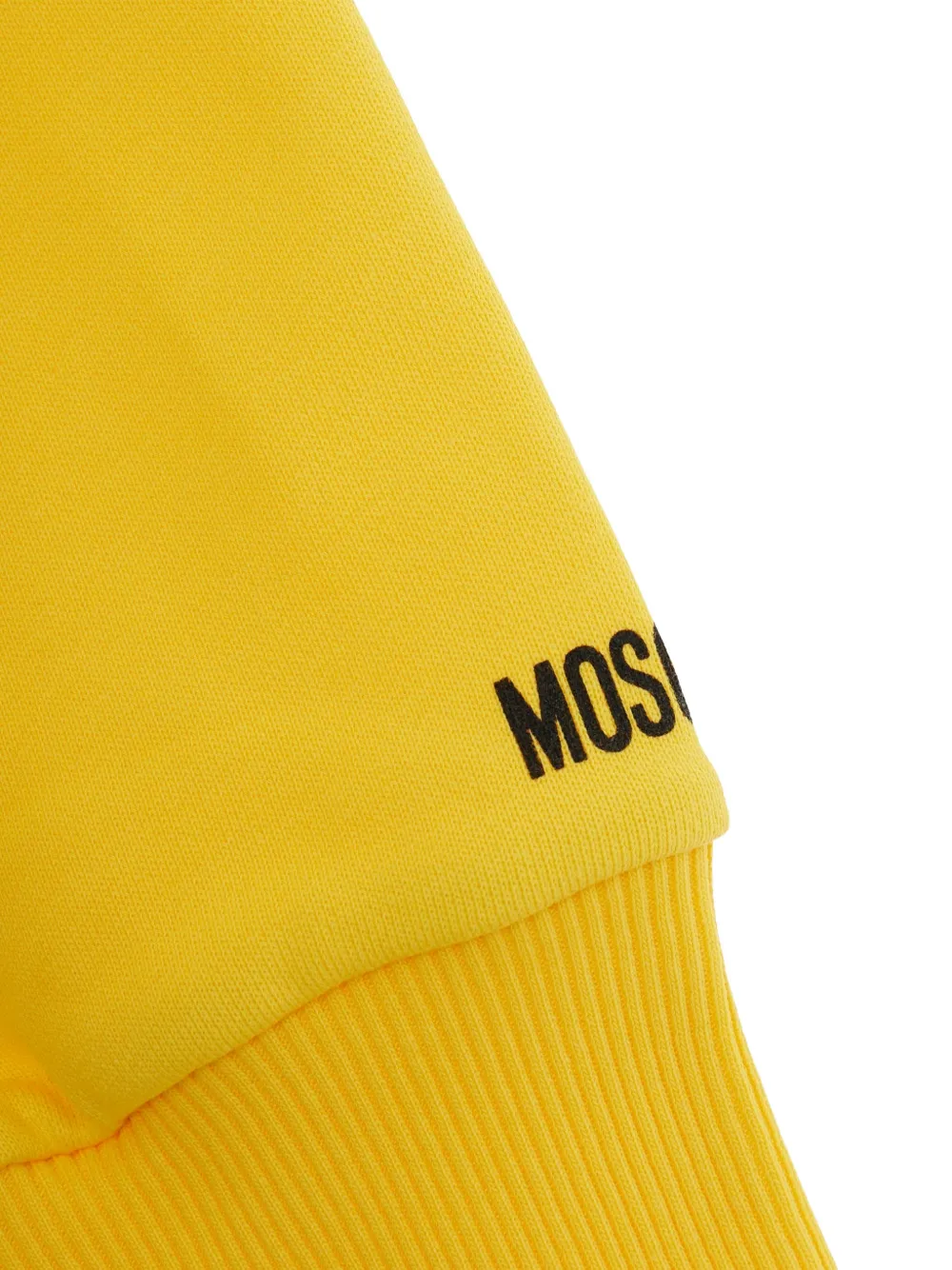 Moschino Kids Trui met ronde hals Geel