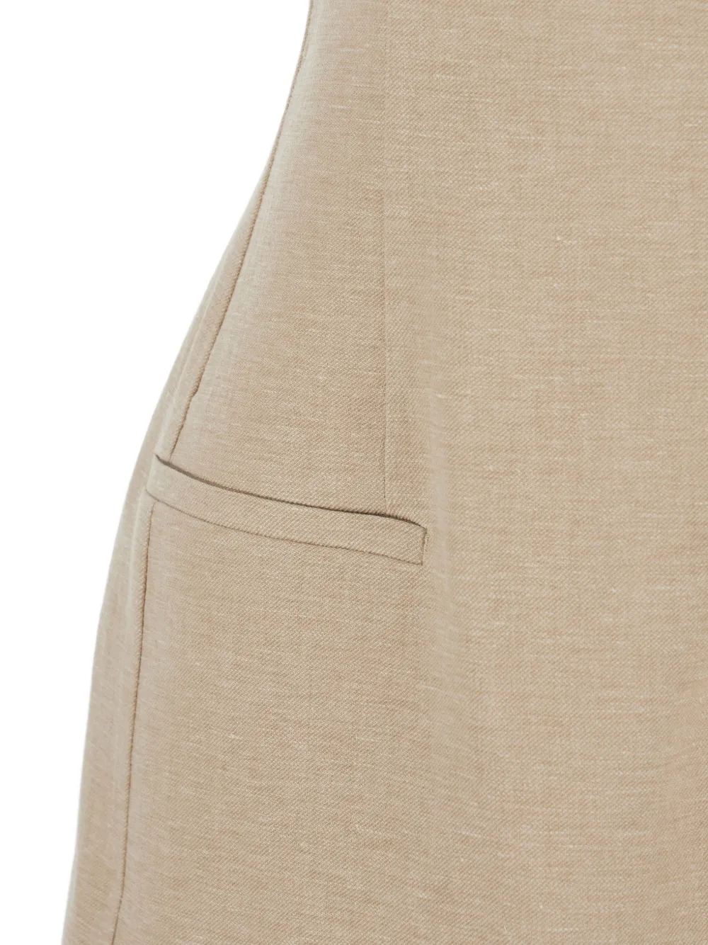  Tela Pocket Straps Dress - Neutrals 