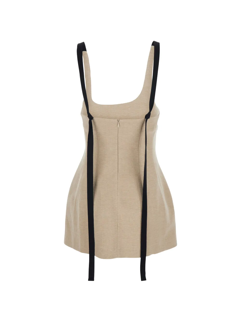  Tela Pocket Straps Dress - Neutrals 