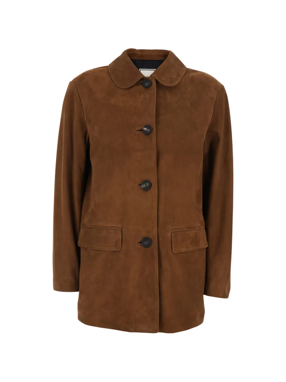 Tagliatore flap-pocket buttoned jacket - Marrone