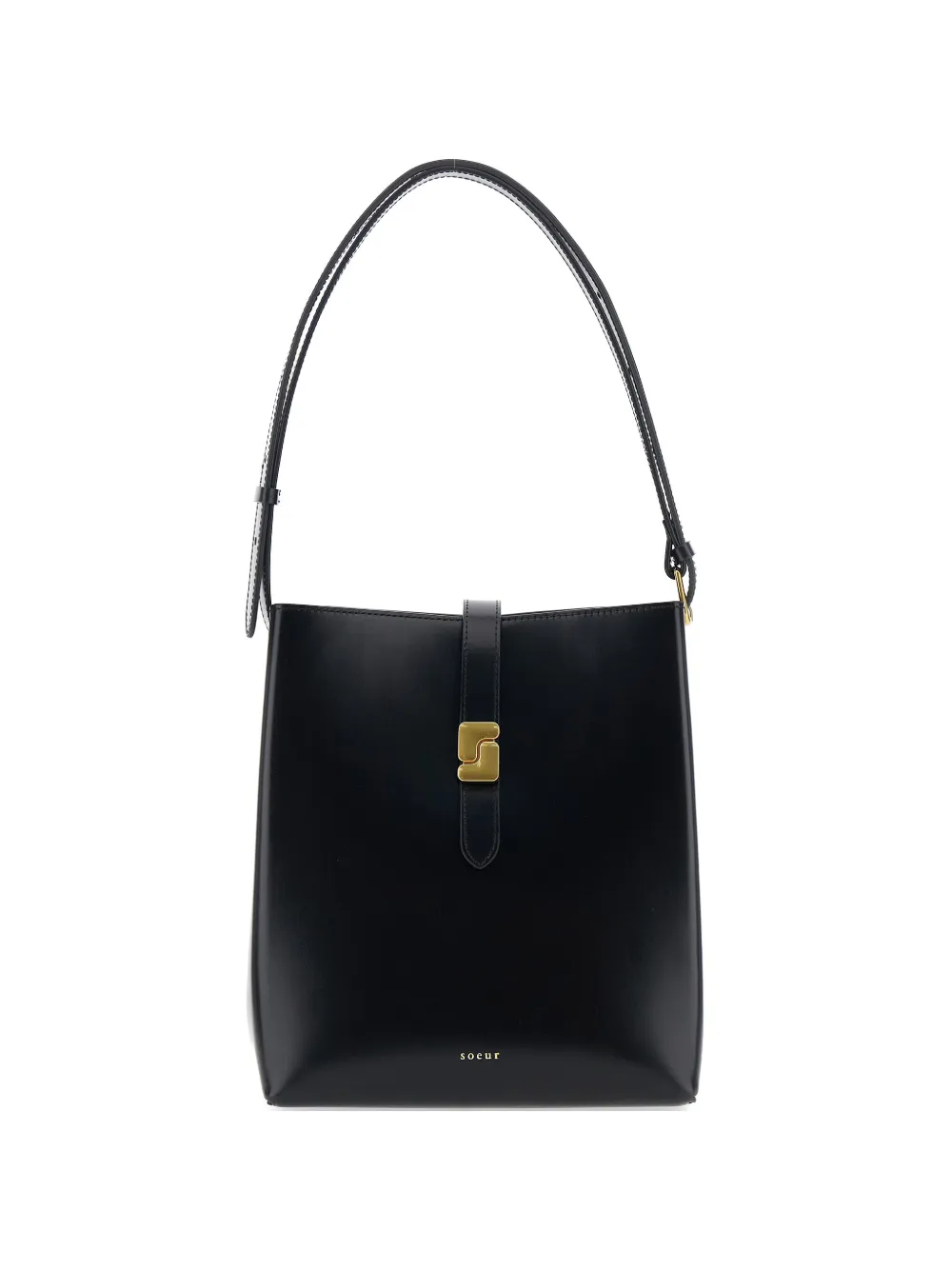 Soeur Bello leather shoulder bag - Nero