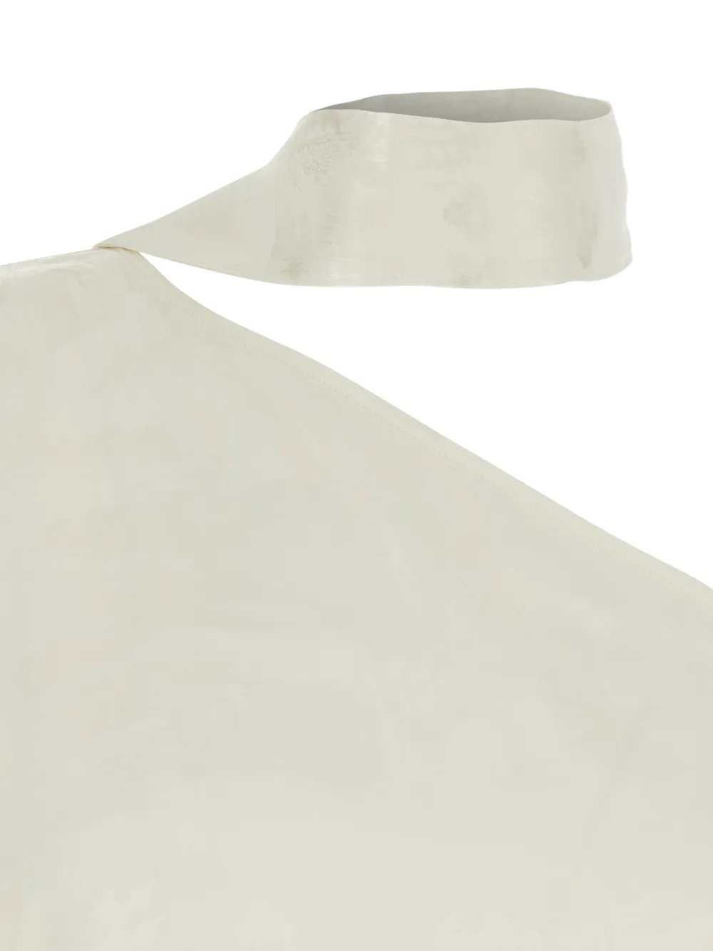 Taller Marmo Ubud asymmetrische midi-jurk Beige