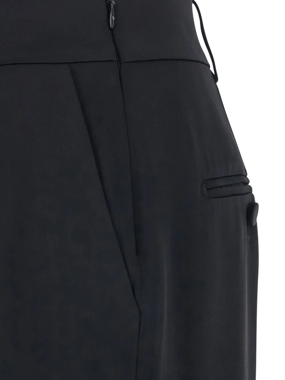  Tom Ford Button Slit Maxi Skirt - Black 