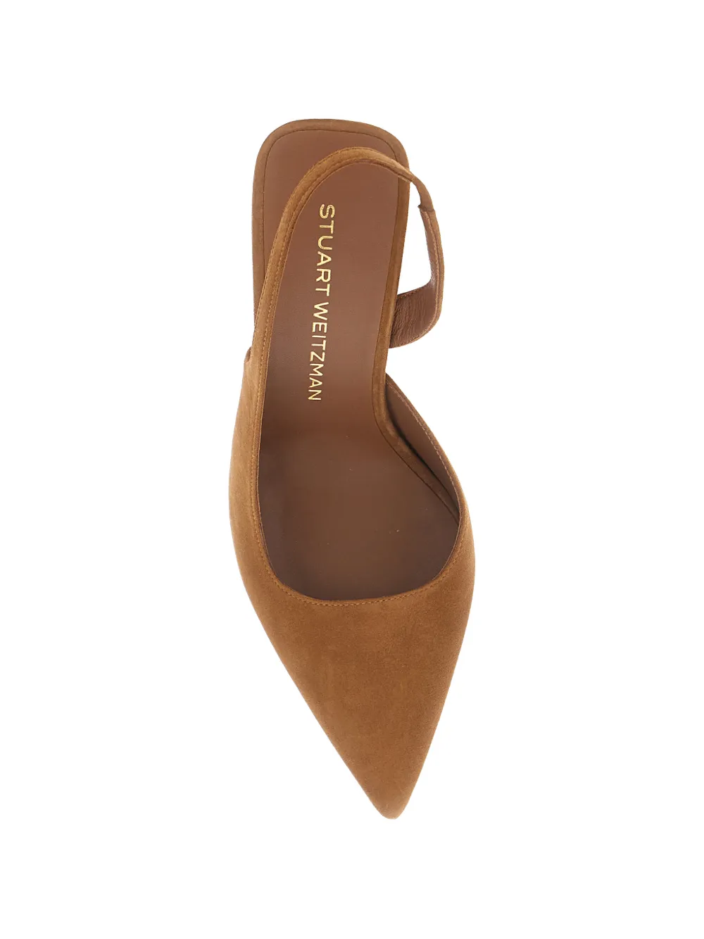 Stuart Weitzman Vinnie pointed slingback pumps Bruin