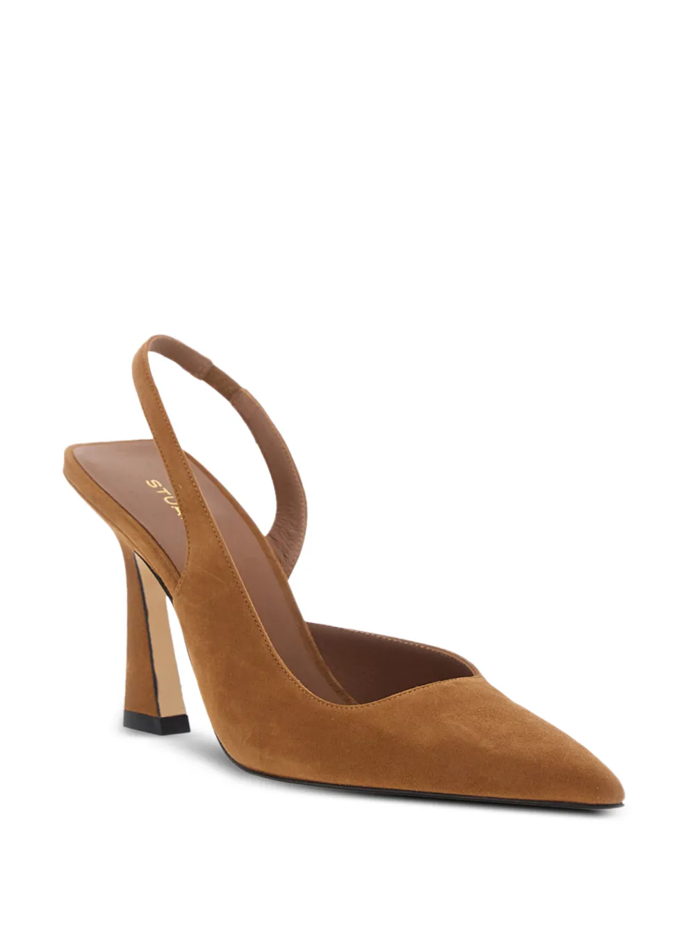 Stuart Weitzman Vinnie pointed slingback pumps Bruin