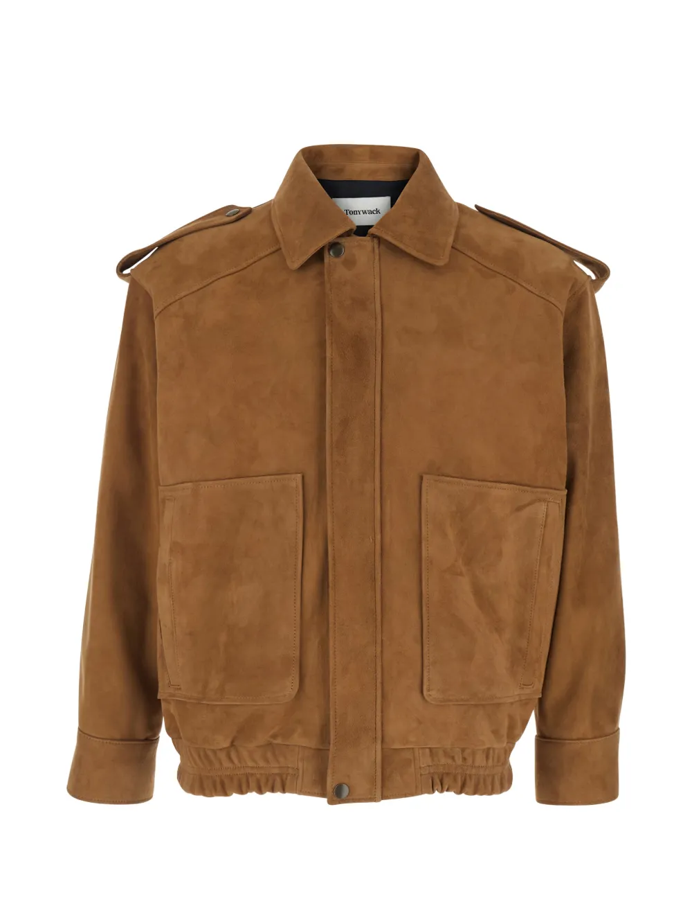 TONYWACK leather jacket - Marrone