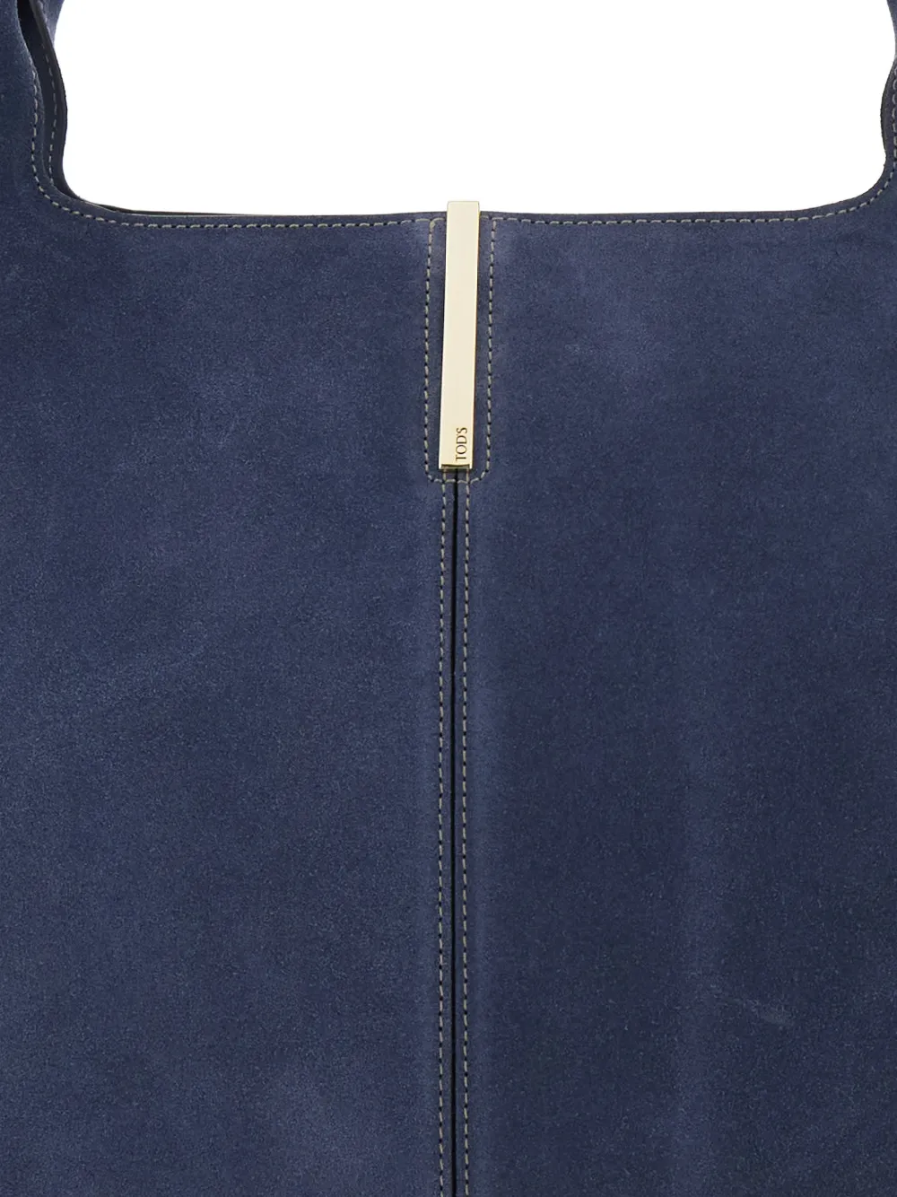 Tod's EBR shopper met metalen detail Blauw