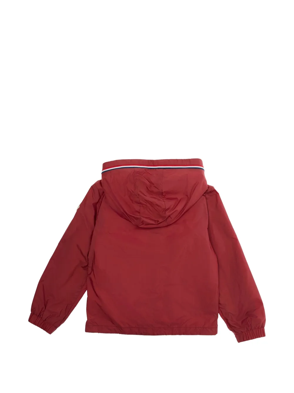 Moncler Enfant Granduc jack met capuchon en rits Rood