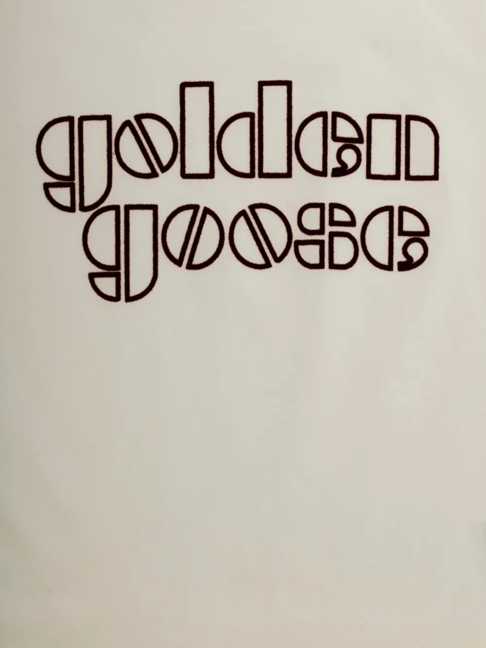 Golden Goose Kids Journey T-shirt met logoprint Beige