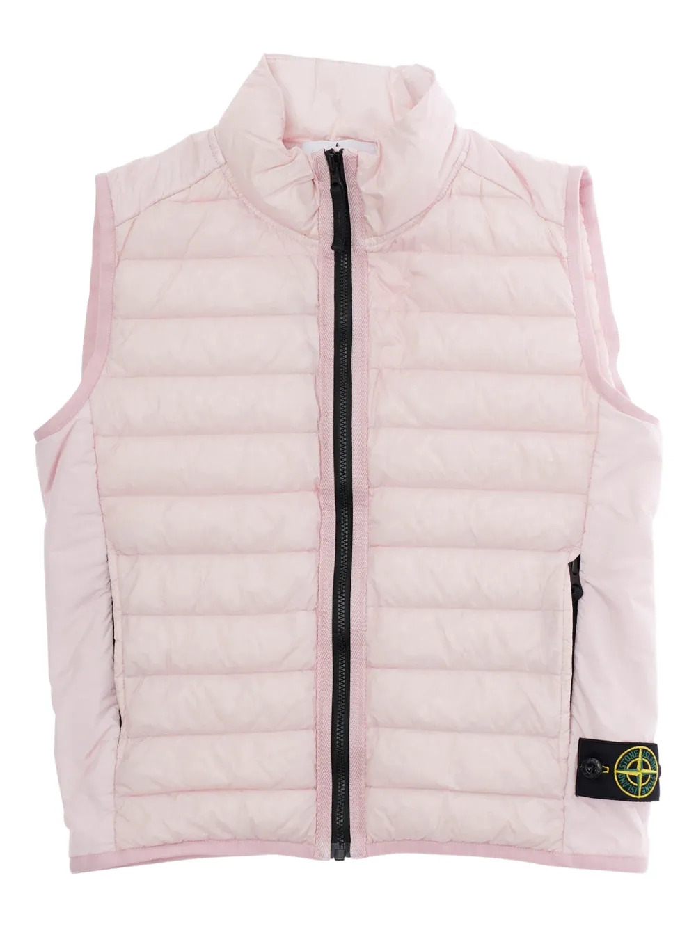Stone Island Junior quilted sleeveless gilet - Rosa