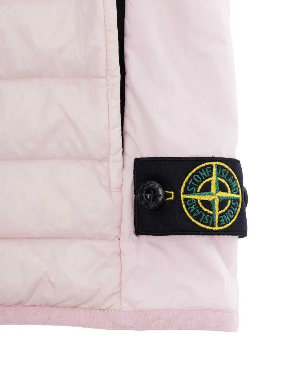  Stone Island Junior Quilted Sleeveless Gilet - Pink 