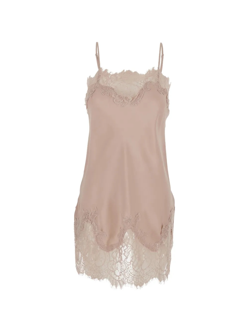 Gold Hawk lace-trim mini dress - Rosa