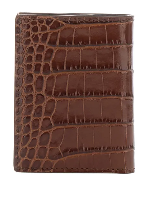 TOM FORD embossed leather wallet