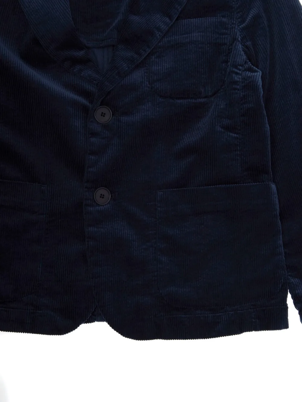 Il Gufo Corduroy Blazer In Blue