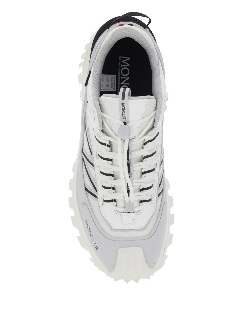 Moncler Tailgrip GTX leren sneakers Wit