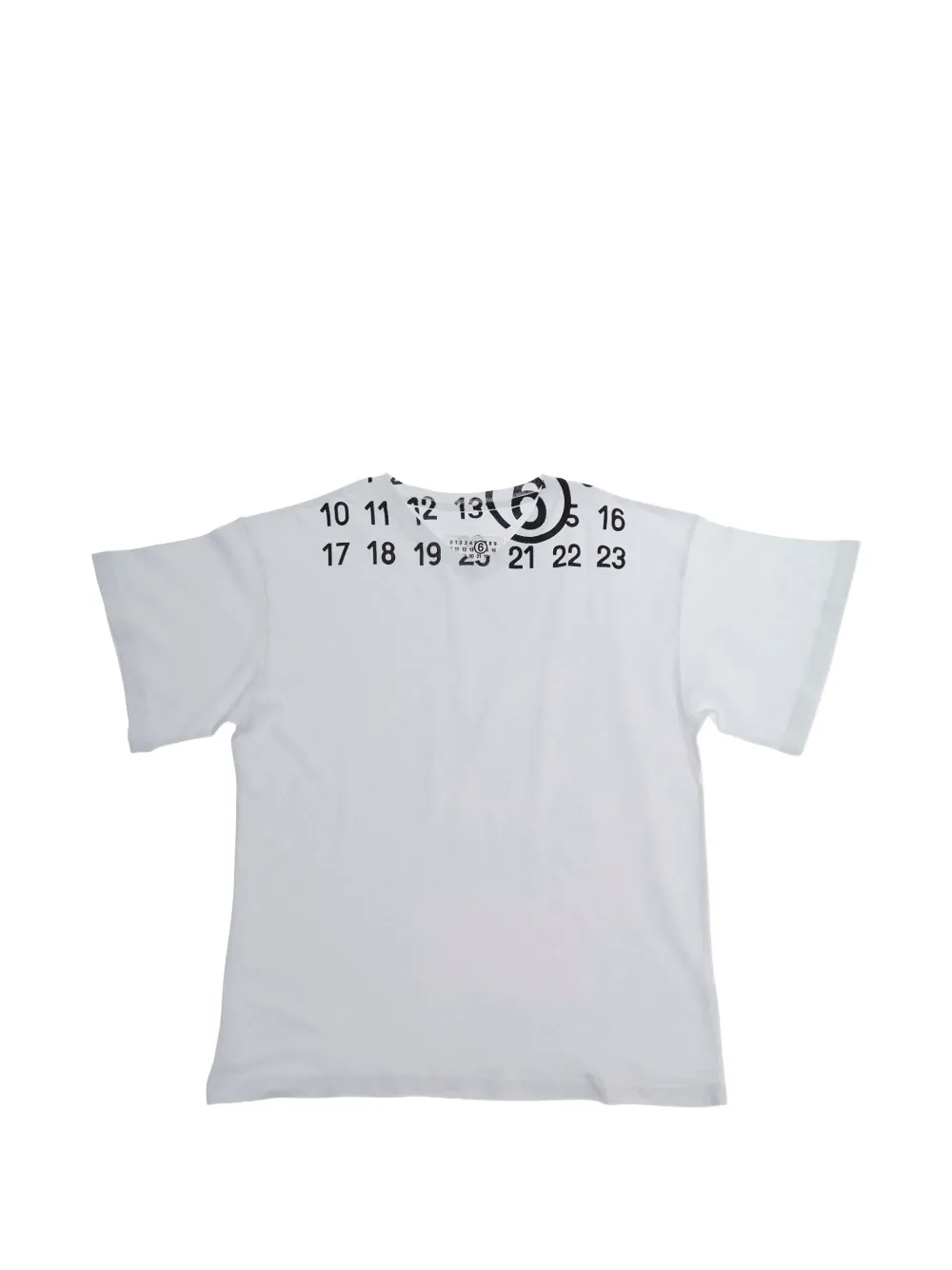 MM6 Maison Margiela Kids graphic-print T-shirt - Bianco