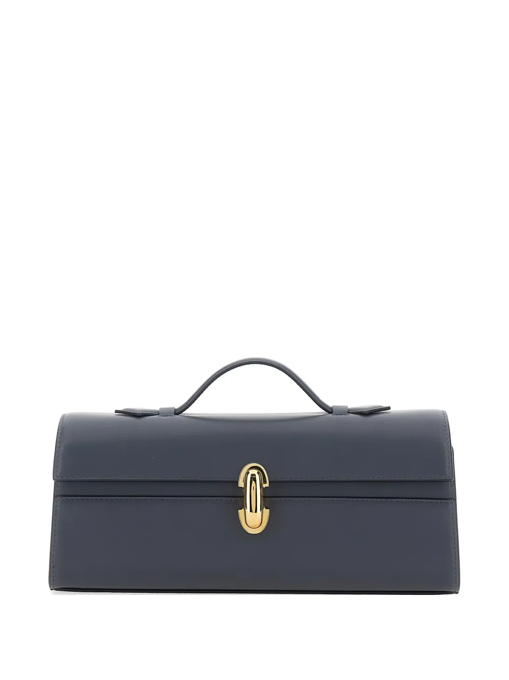 Savette Symmetry top-handle clutch bag - Blu