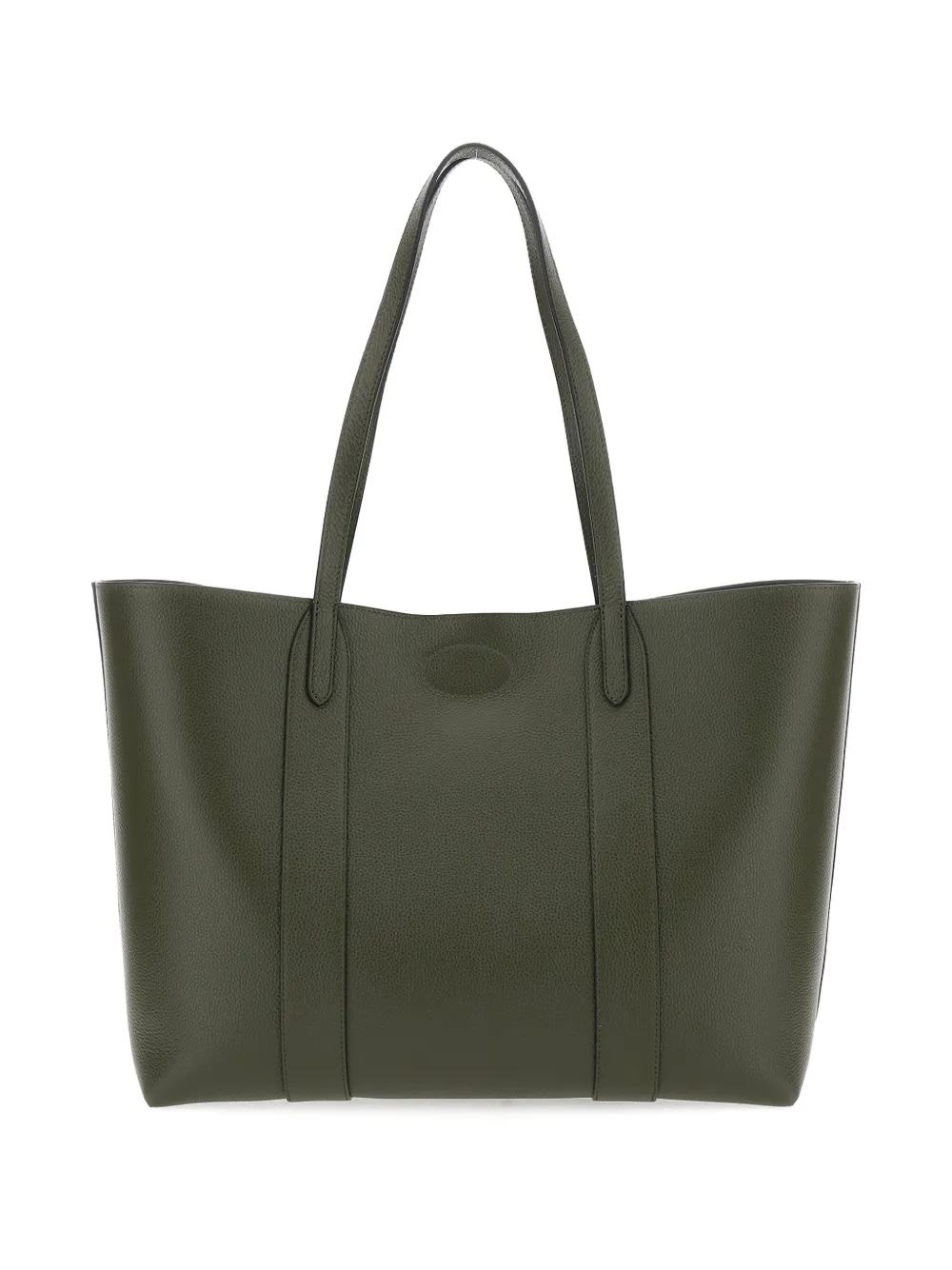 Mulberry Bayswater Turnlock-fastening Leather Tote Bag In Green