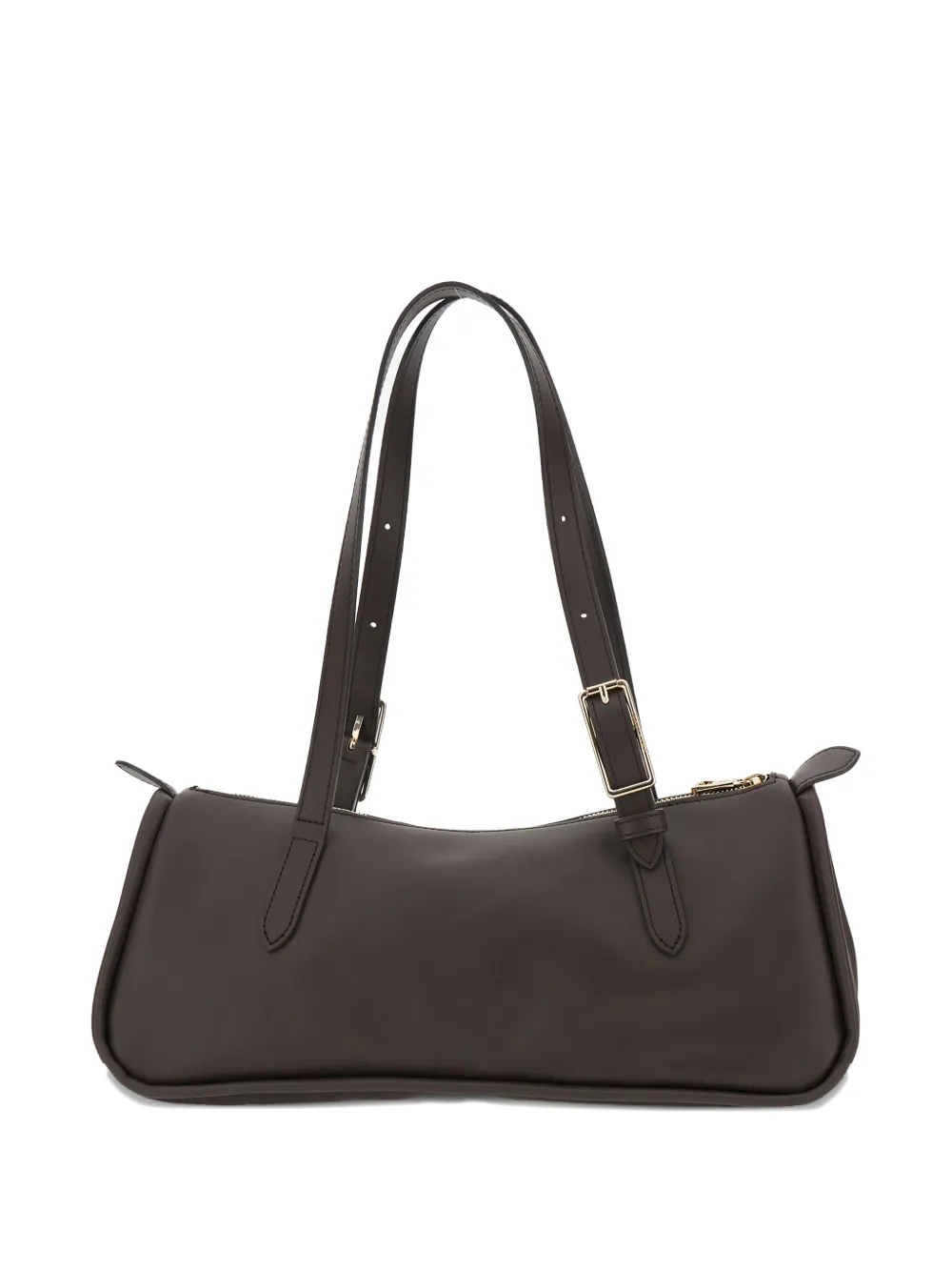  Longchamp East/west Leather Shoulder Bag - Brown 