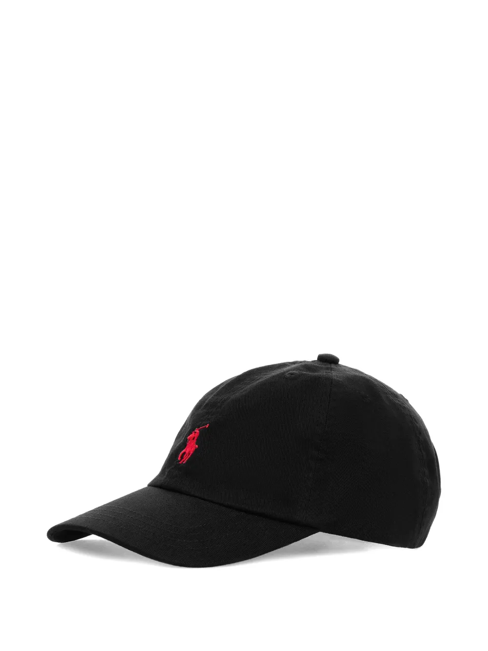 POLO RALPH LAUREN KIDS embroidered cap hat - Zwart