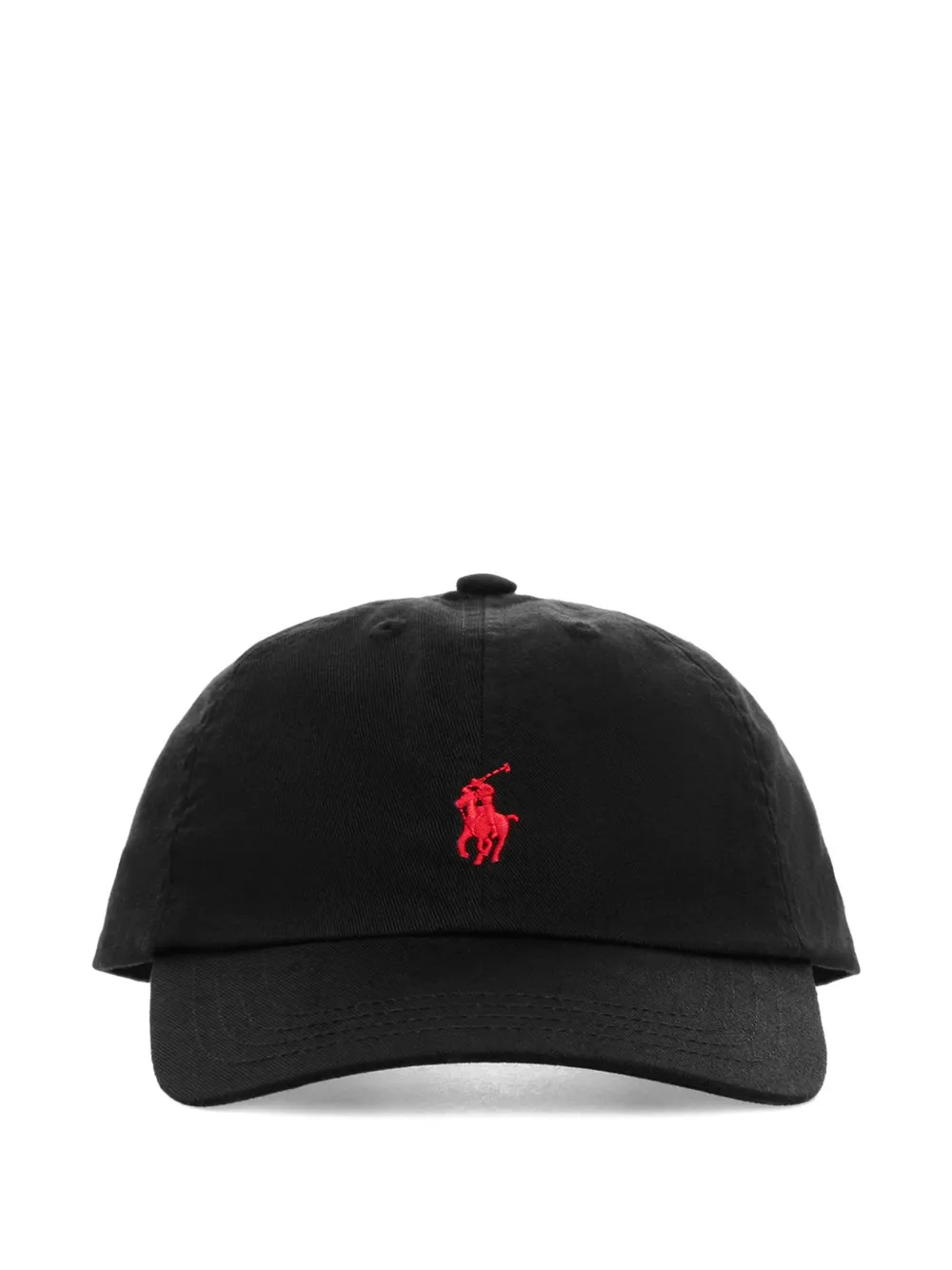 POLO RALPH LAUREN KIDS embroidered cap hat - Nero