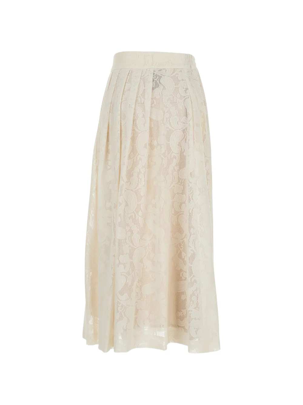  Pt Torino Lace Skirt - Neutrals 