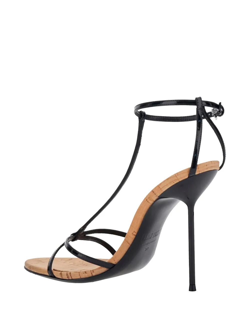 Paris Texas Lidia pumps met T-bandje en hak Zwart