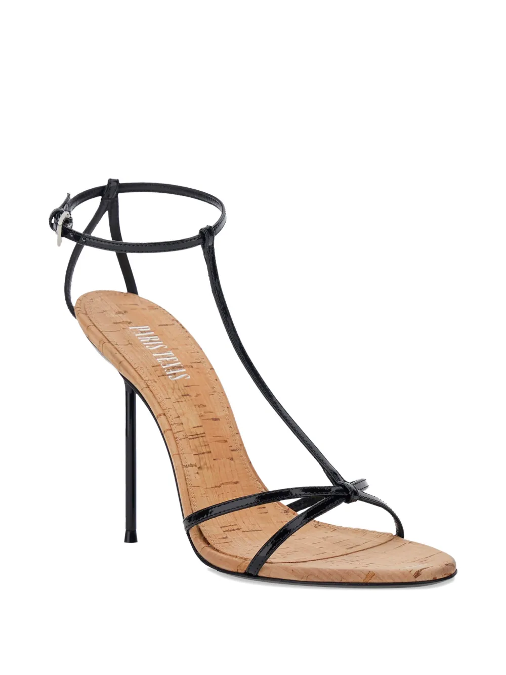 Paris Texas Lidia pumps met T-bandje en hak Zwart