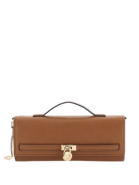 Michael Michael Kors Hamilton Moderne padlock-detail clutch bag