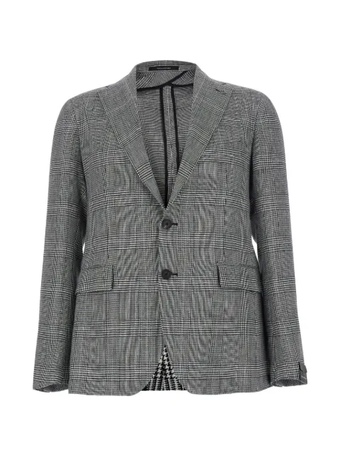 Tagliatore single-breasted checked blazer