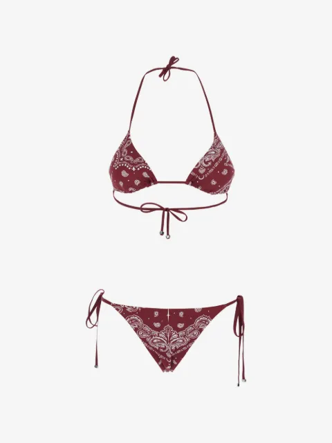 VENUJA printed embellished bikini