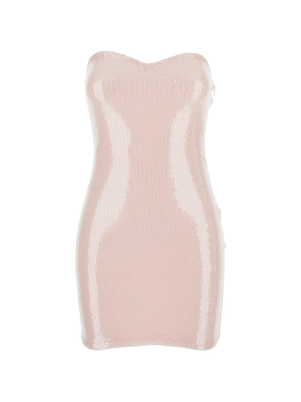 TWENTY FOURHAITCH sequin-embellished mini dress - Rosa