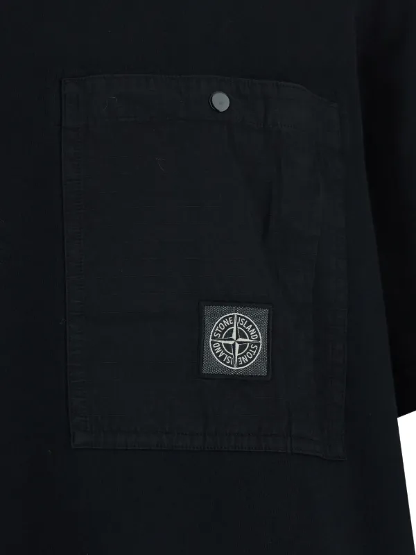Stone Island ポケット Tシャツ | ブラック | FARFETCH JP