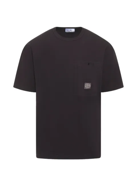 Stone Island logo-patch short-sleeve T-shirt