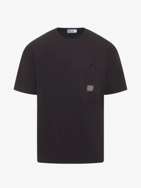 Stone Island logo-patch short-sleeve T-shirt