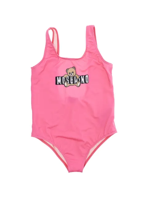 Moschino Kids bear print swimsuit