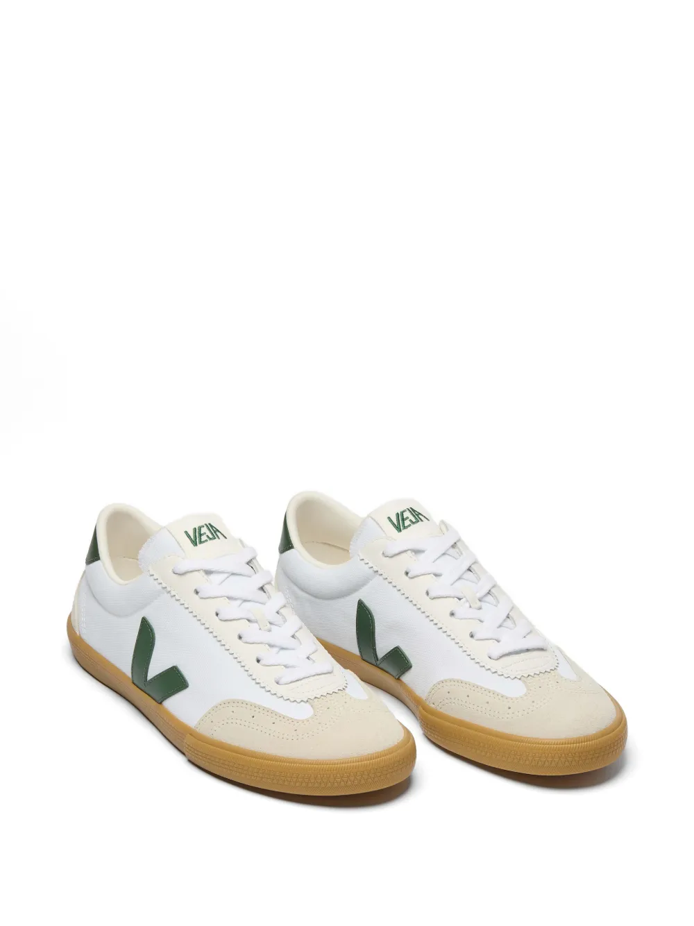 VEJA Volley canvas sneakers met vlakken Wit