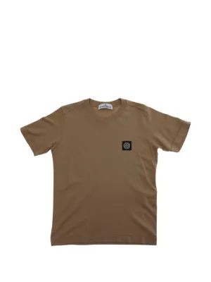 Stone Island Junior logo-print short-sleeve T-shirt | Green