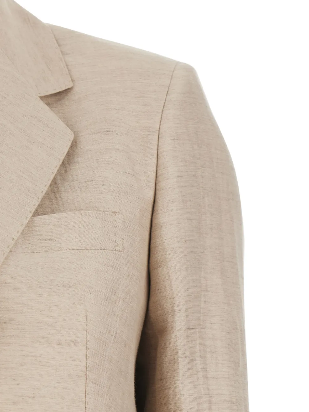 Tagliatore Pak met enkele rij knopen Beige