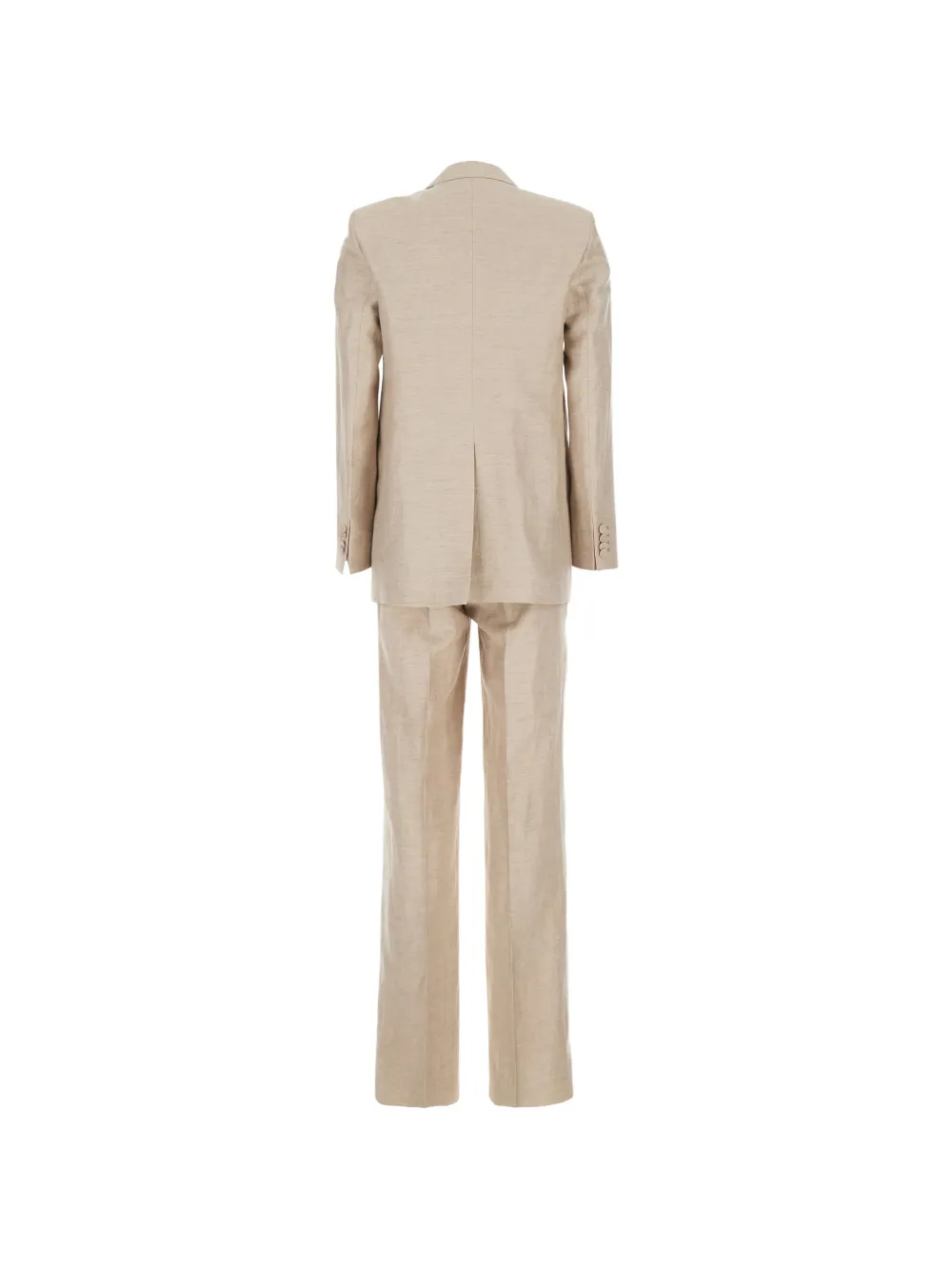 Tagliatore Pak met enkele rij knopen Beige