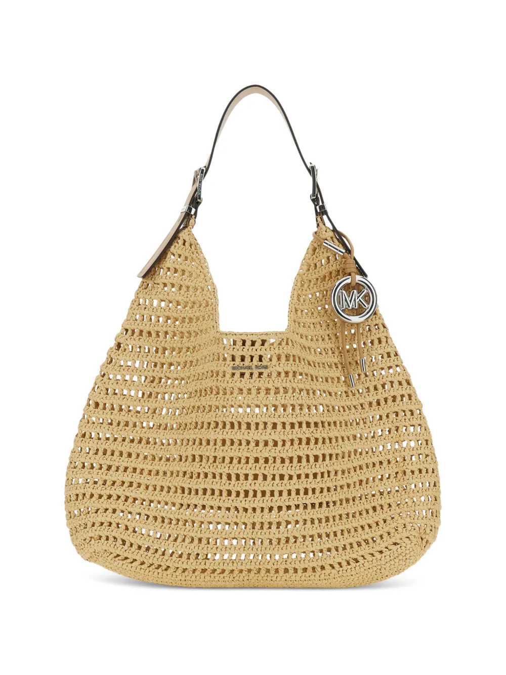 Michael Michael Kors logo-charm shoulder bag - Toni neutri