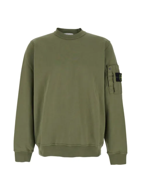 Stone Island patch-pocket sweatshirt
