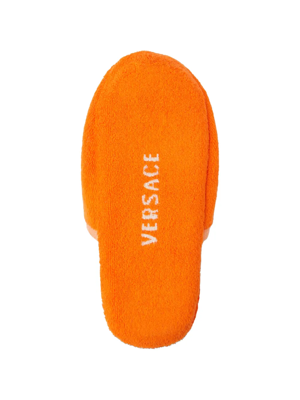 Versace Home Slippers met grafisch detail Oranje
