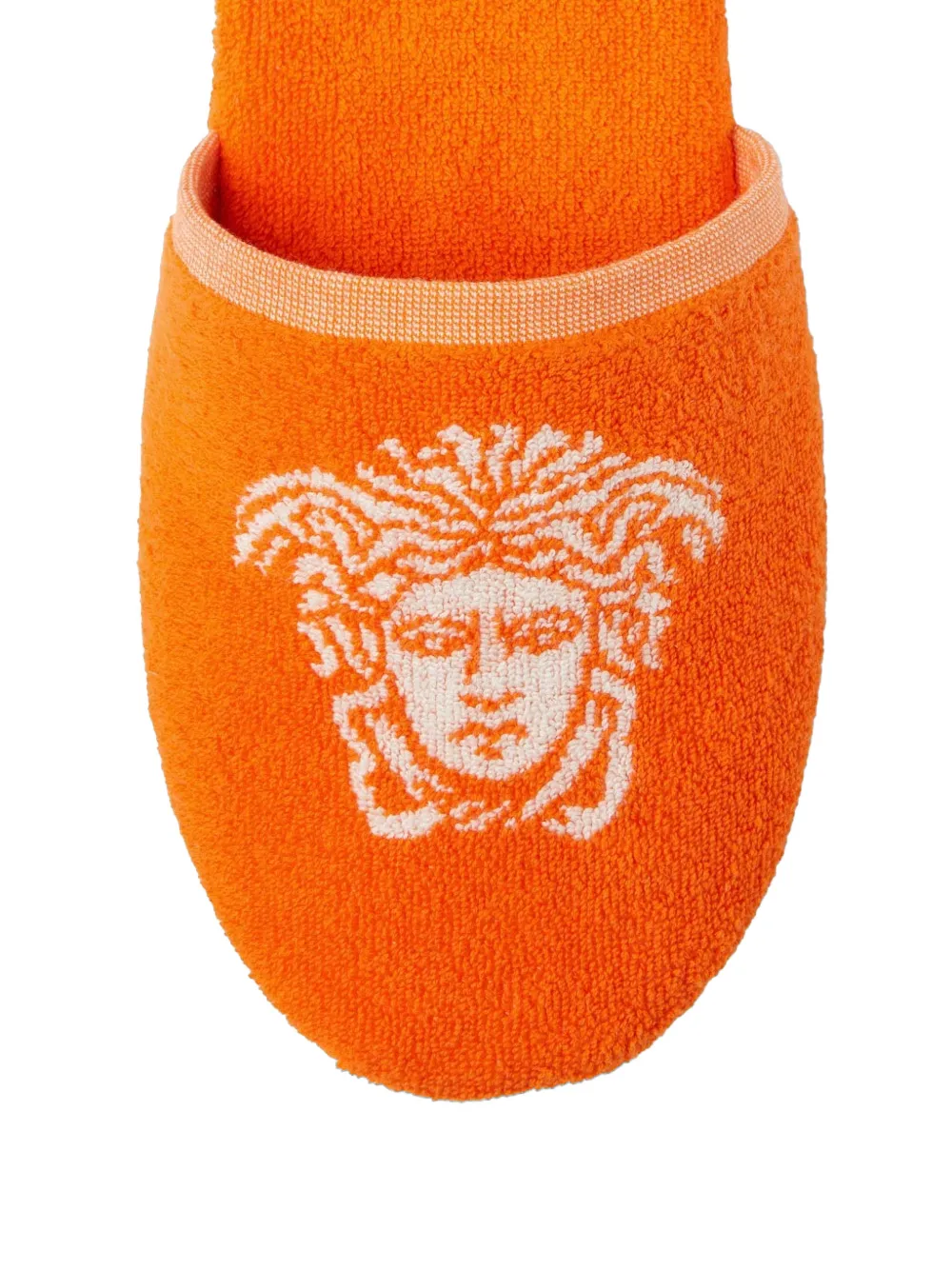 Versace Home Slippers met grafisch detail Oranje