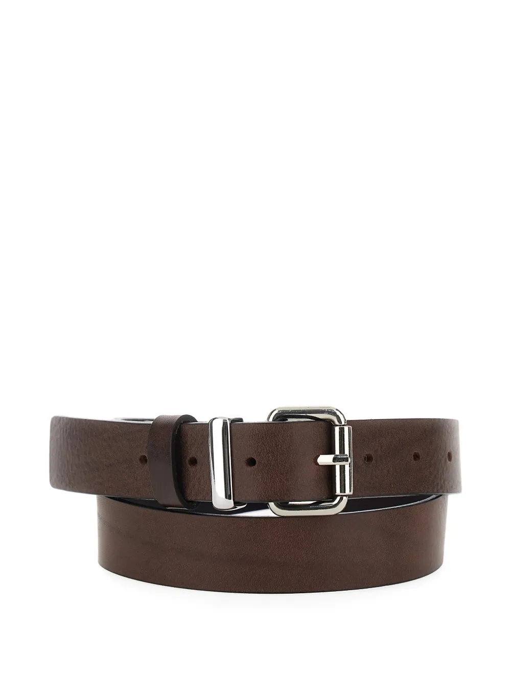 Tela buckle belt - Marrone