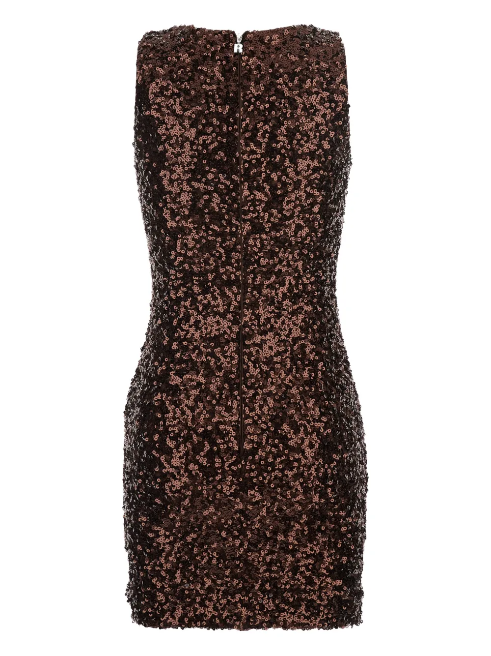 ROTATE BIRGER CHRISTENSEN sequinned sleeveless mini dress - Bruin