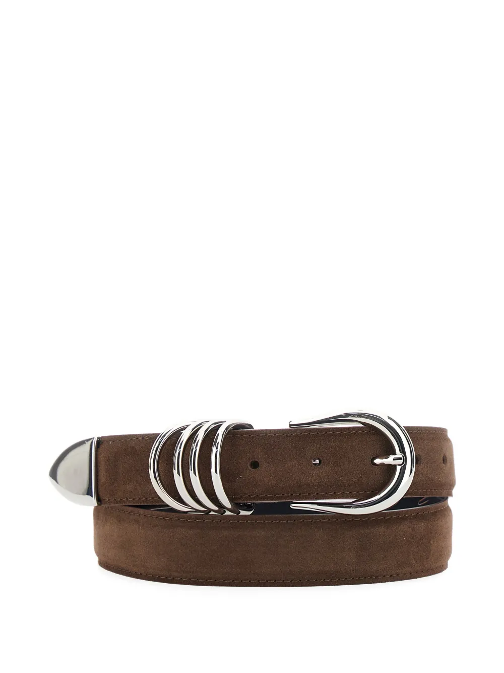 Semicouture buckle belt - Marrone