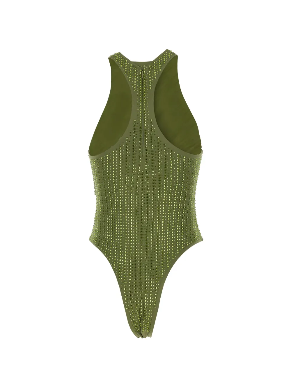  Venuja Rhinestone-embellished Swimsuit - Green 
