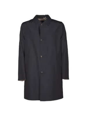 Zegna Trofeo Elements Trench Coat | Blue | FARFETCH ZA