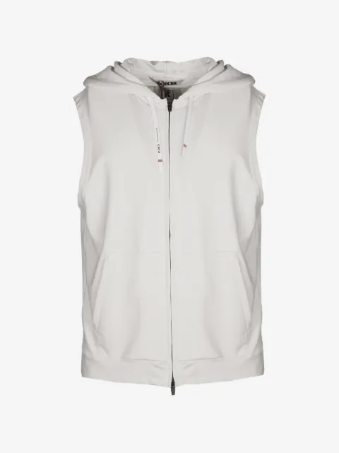 Kired hooded sleeveless gilet